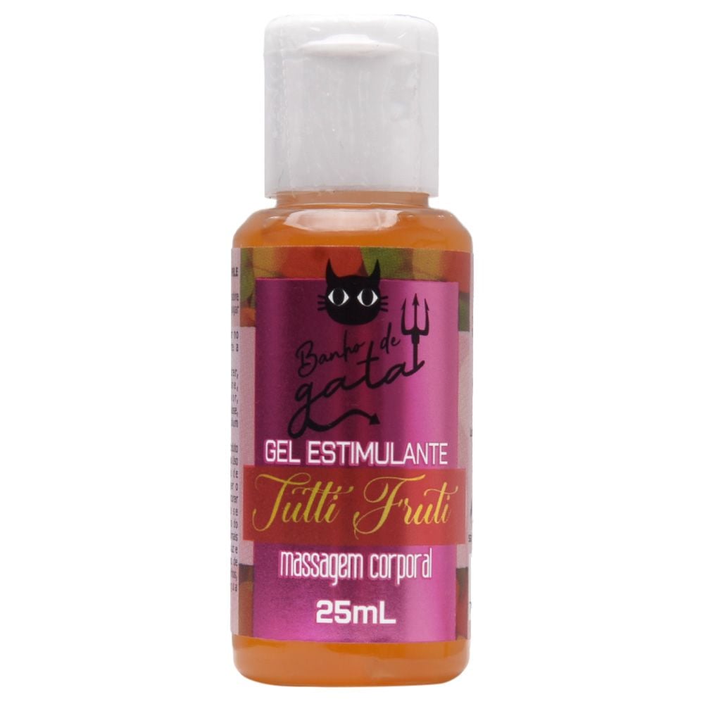 Gel óleo Beijável Estimulante Banho De Gata - 25ml
