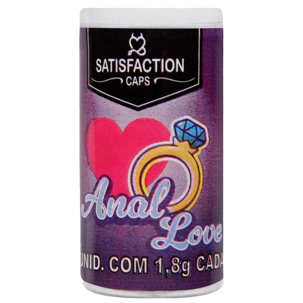Bolinha Anal Love Efeito Anestésico Satisfaction - 3un