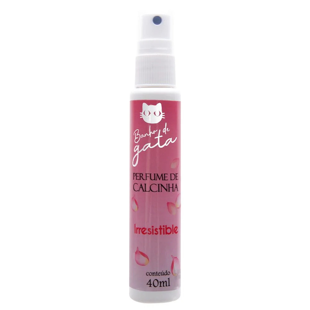 Perfume De Calcinha Antisséptico irresistible 40Ml Banho De Gata