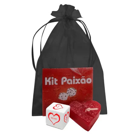 KIT PAIXÃO COM VELA E DADO DC - PADRÃO