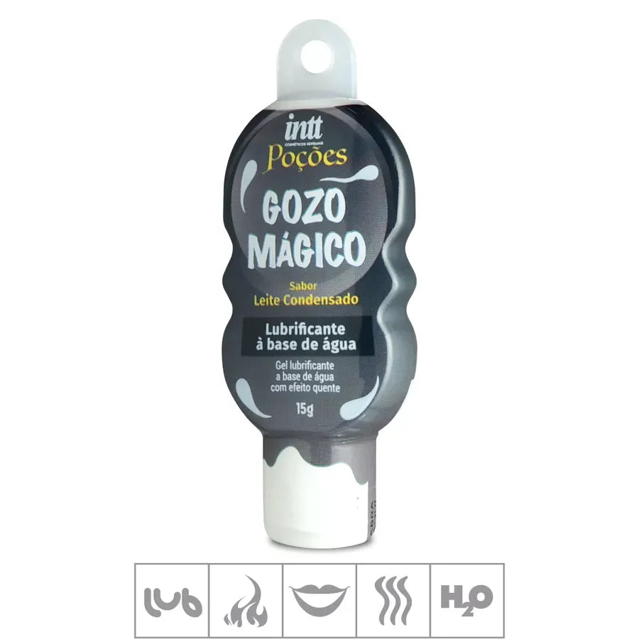 LUBRIFICANTE GOZO MÁGICO 15G - LEITE CONDENSADO
