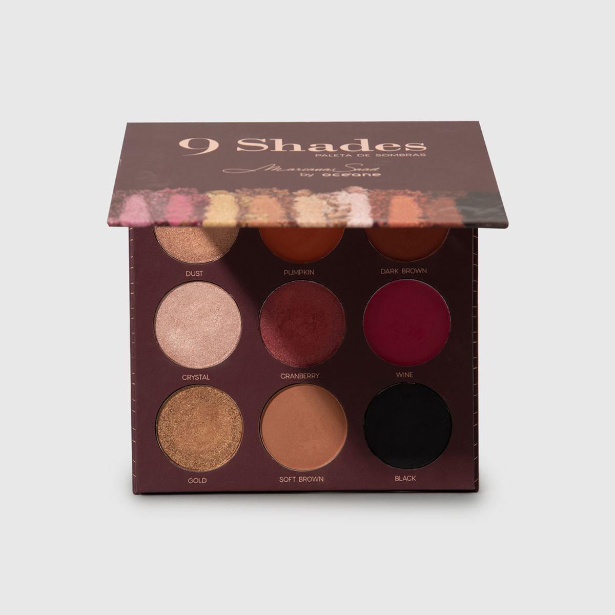 Paleta de Sombras Mariana Saad - 9 Shades 30,6g