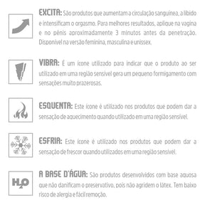 Excitante Unissex Black Mamba Bisnaga 18g