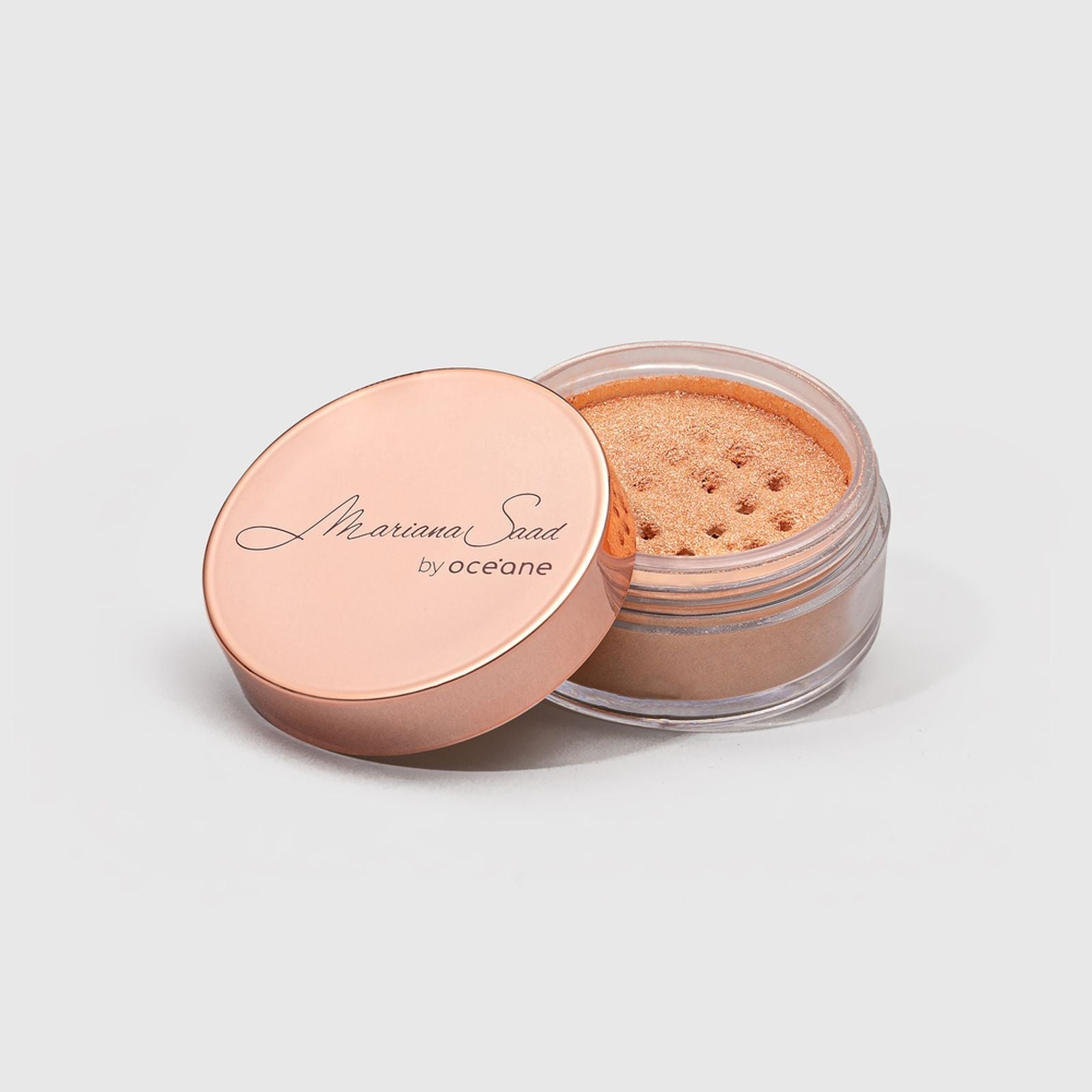 Iluminador em Pó Rosa Mariana Saad - Skin Shine Rose Gold 6g
