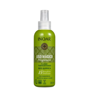 Inoar Liso Mágico Fluído Progressivo - Protetor Termoativo 200ml