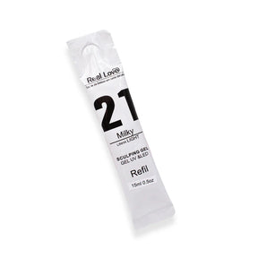 Refil de Gel para Alongamento de Unhas - Linha Light - 15ml - Real Love
