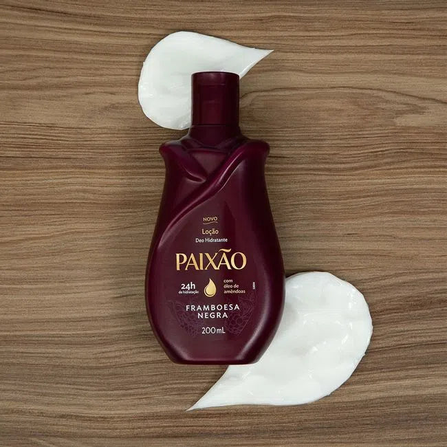 Loção Hidratante Paixão Framboesa Negra 200ml