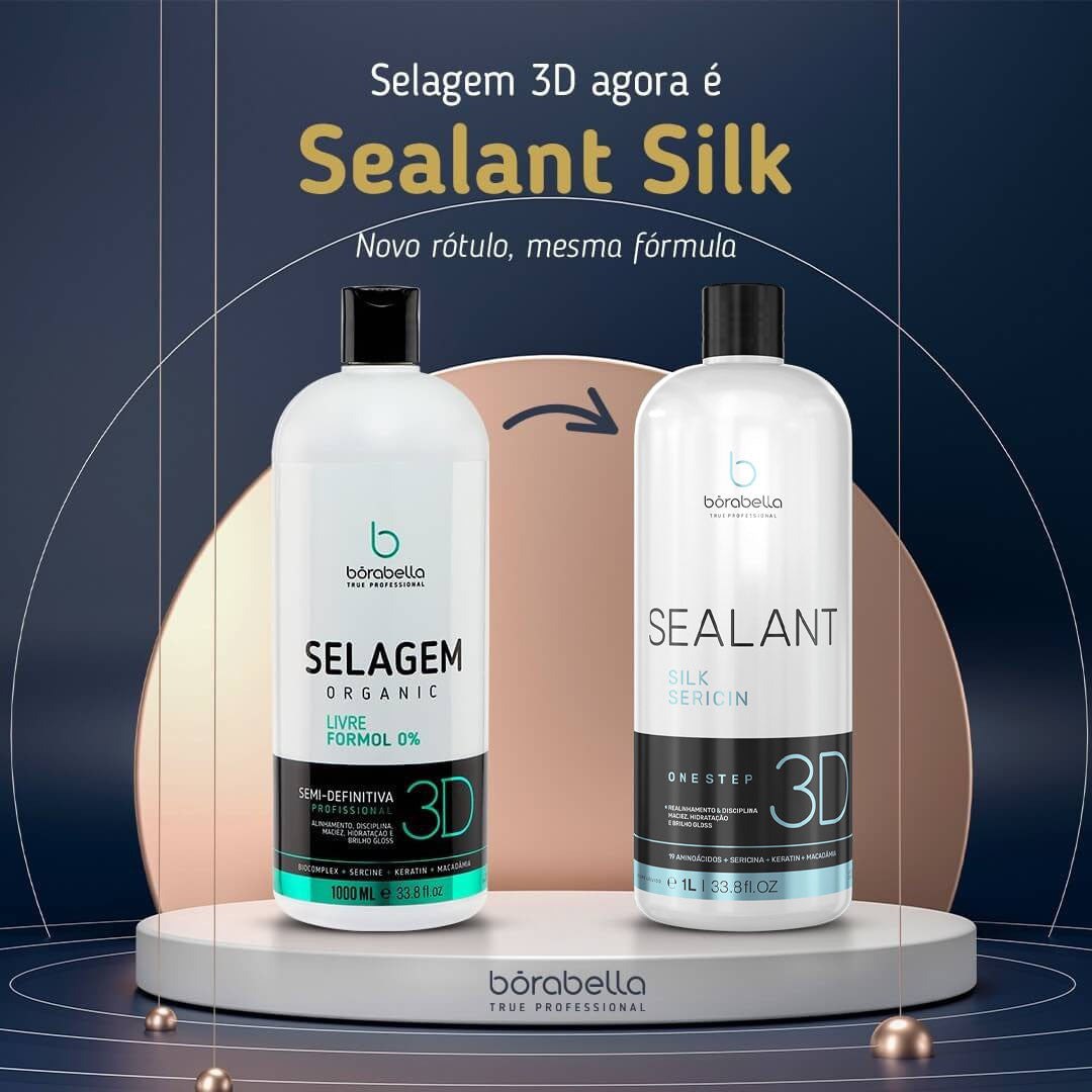 Borabella Organic Semi Definitive 3D Hair Straightening Without Formaldehyde - 1000ml