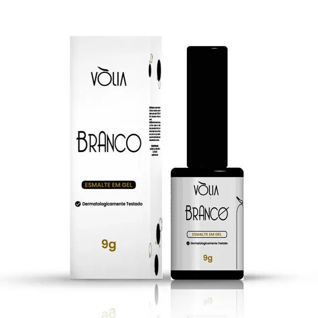 Esmalte Em Gel Vòlia 9g Branco