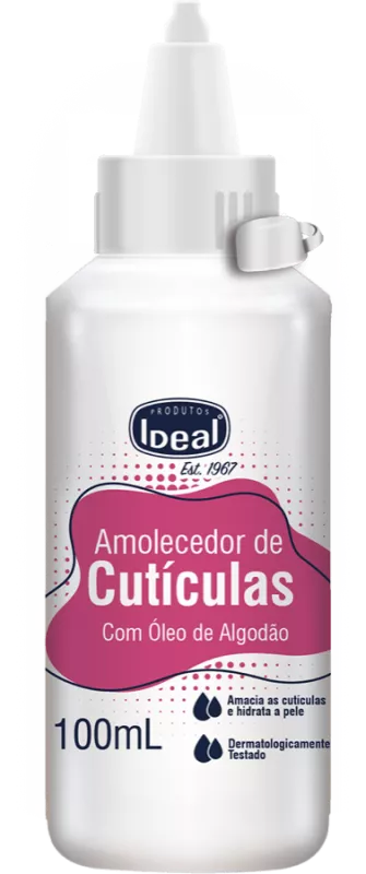 Amolecedor de Cutícula Óleo De Algodão - 100ml