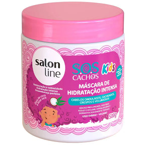 Salon Line Hidratação Intensa S.O.S Kids Hair Mask  500g