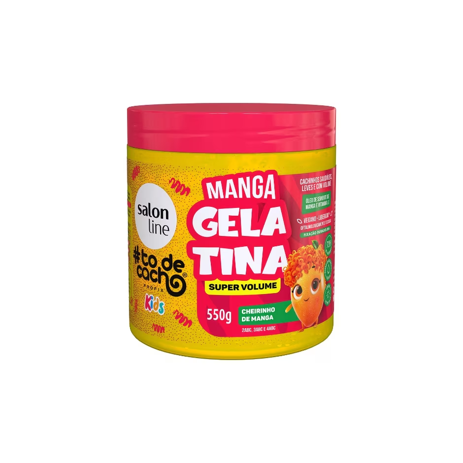 Gelatina Modeladora Kids Manga Salon Line - 550g