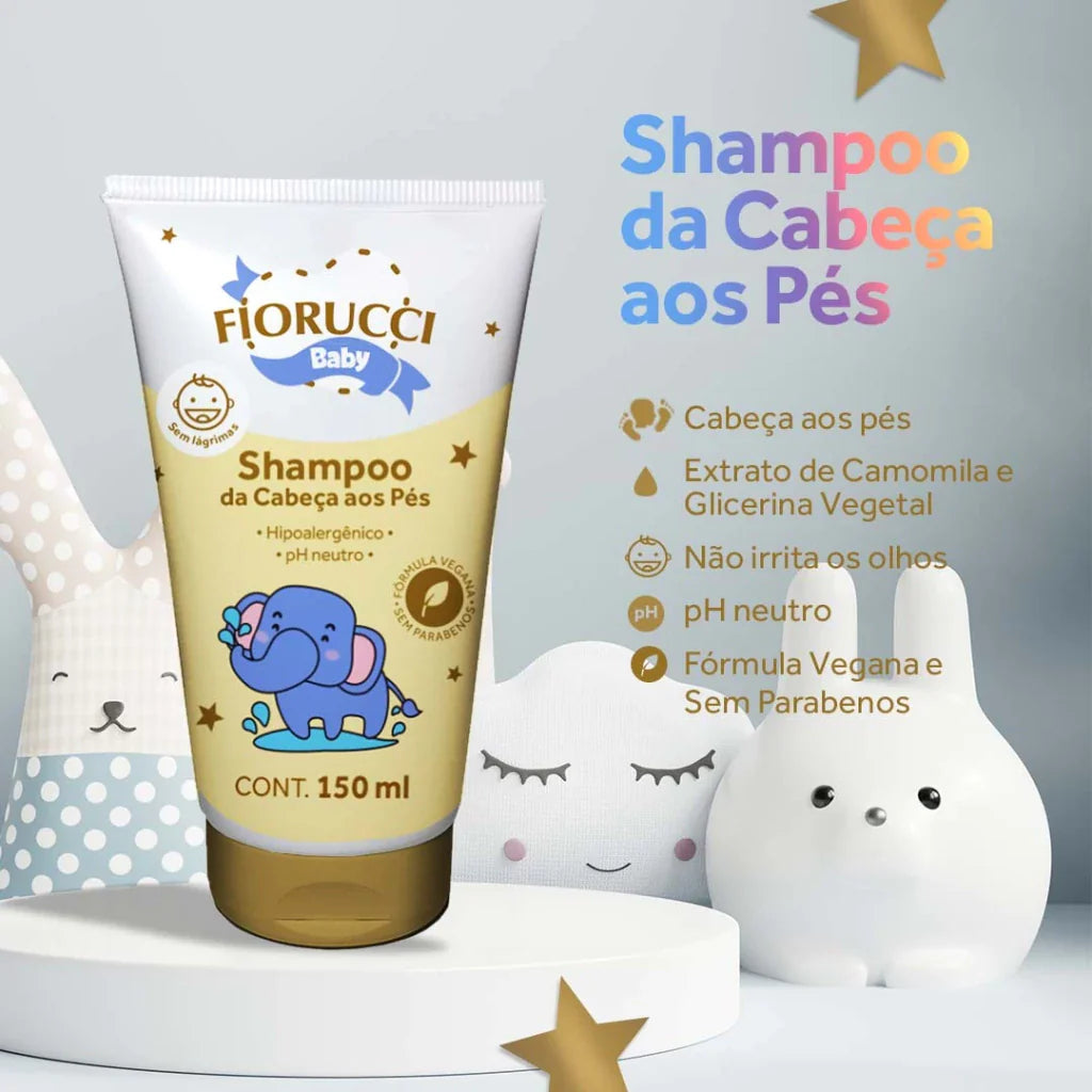Kit Baby - Água De Colônia 100ml + Shampoo 150ml