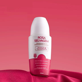 Whitening Roll-on Deodorant Rosa Selvagem - 85ml