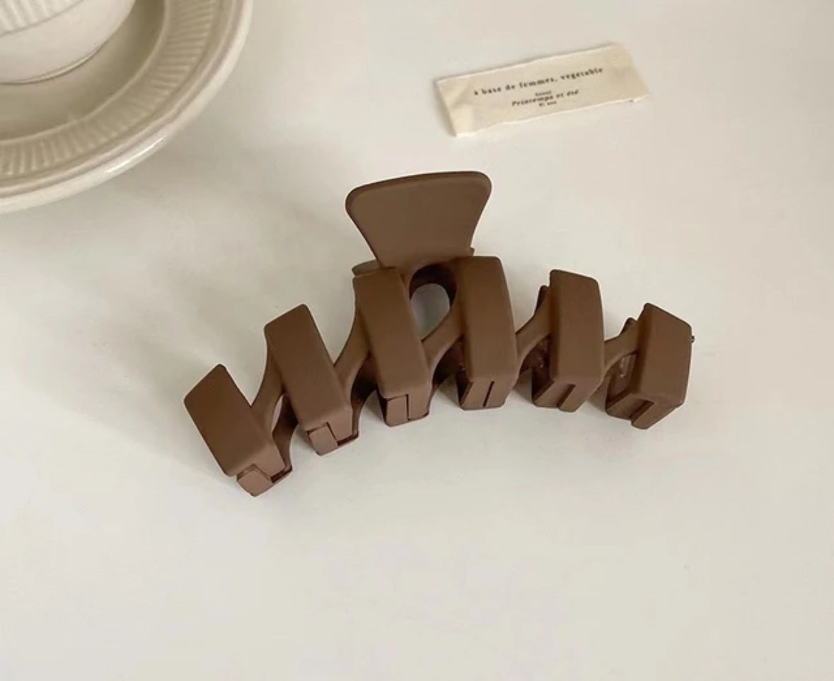 Non-Slip Plastic Wave Hair Claw Clip