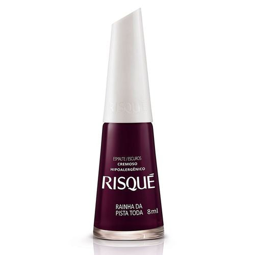 Risqué Hypoallergenic Nail Polish Rainha da Pista Toda 8 ml