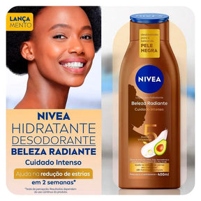 Creme Hidratante Corporal Nivea Beleza Radiante Cuidado Intenso - 400ml