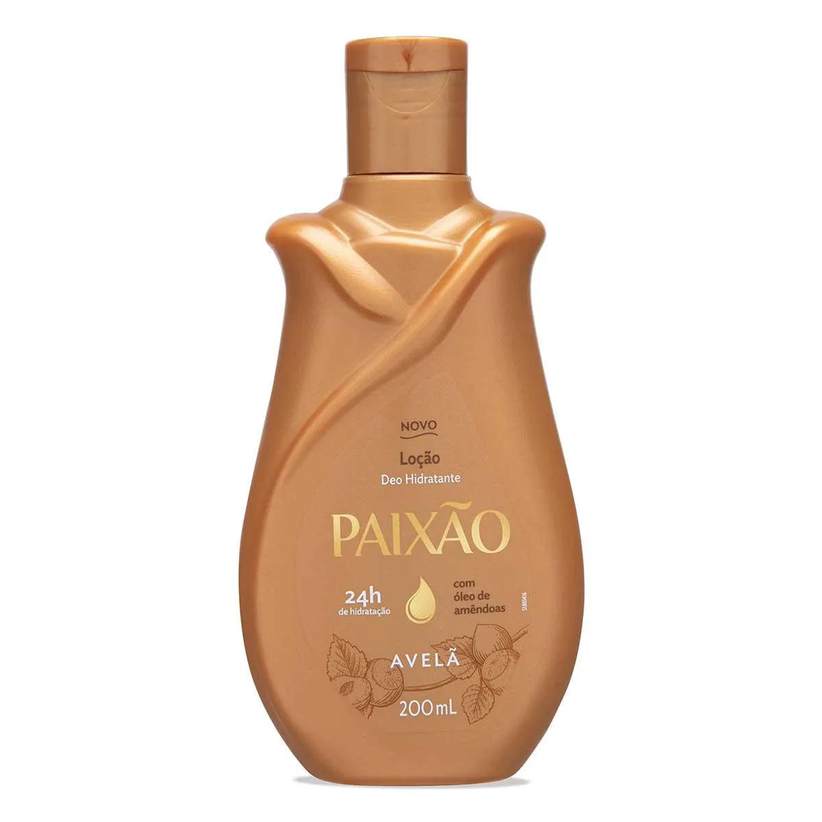 Loção Hidratante de Avelã Passion com Óleo de Amêndoas - 200ml