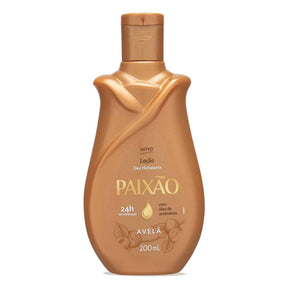Loção Hidratante de Avelã Passion com Óleo de Amêndoas - 200ml