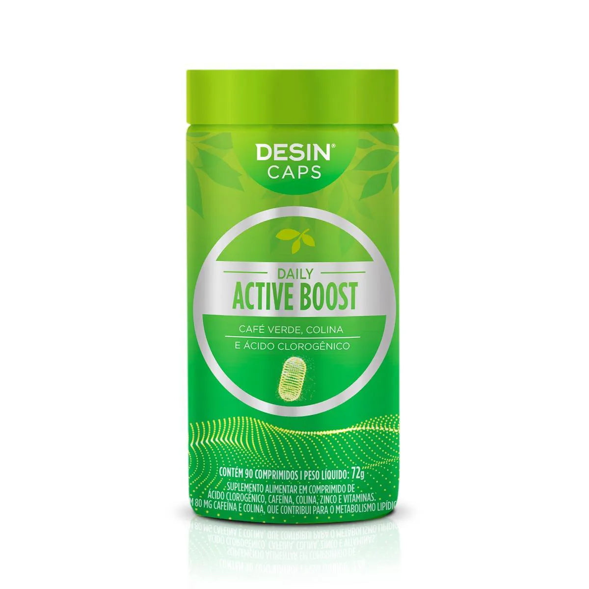 Suplemento Alimentar Daily Active Boost DesinCaps DesinChá - 90 cápsulas