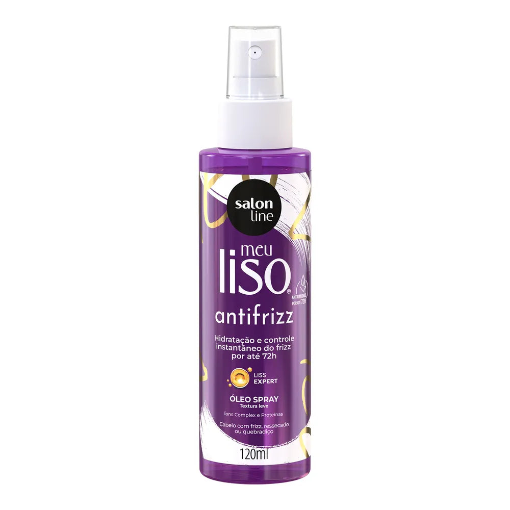 Óleo Spray Salon Line Meu Liso Antifrizz - 120ml