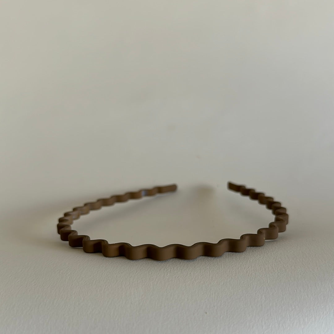 Simple Frosted Hair Hoop
