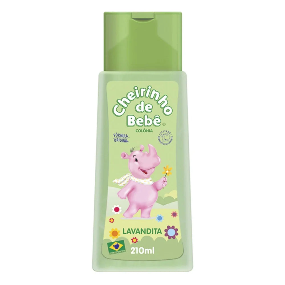 Cheirinho De Bebê Deo Colônia Infantil Rosa 210ml