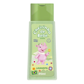 Cheirinho De Bebê Deo Colônia Infantil Rosa 210ml