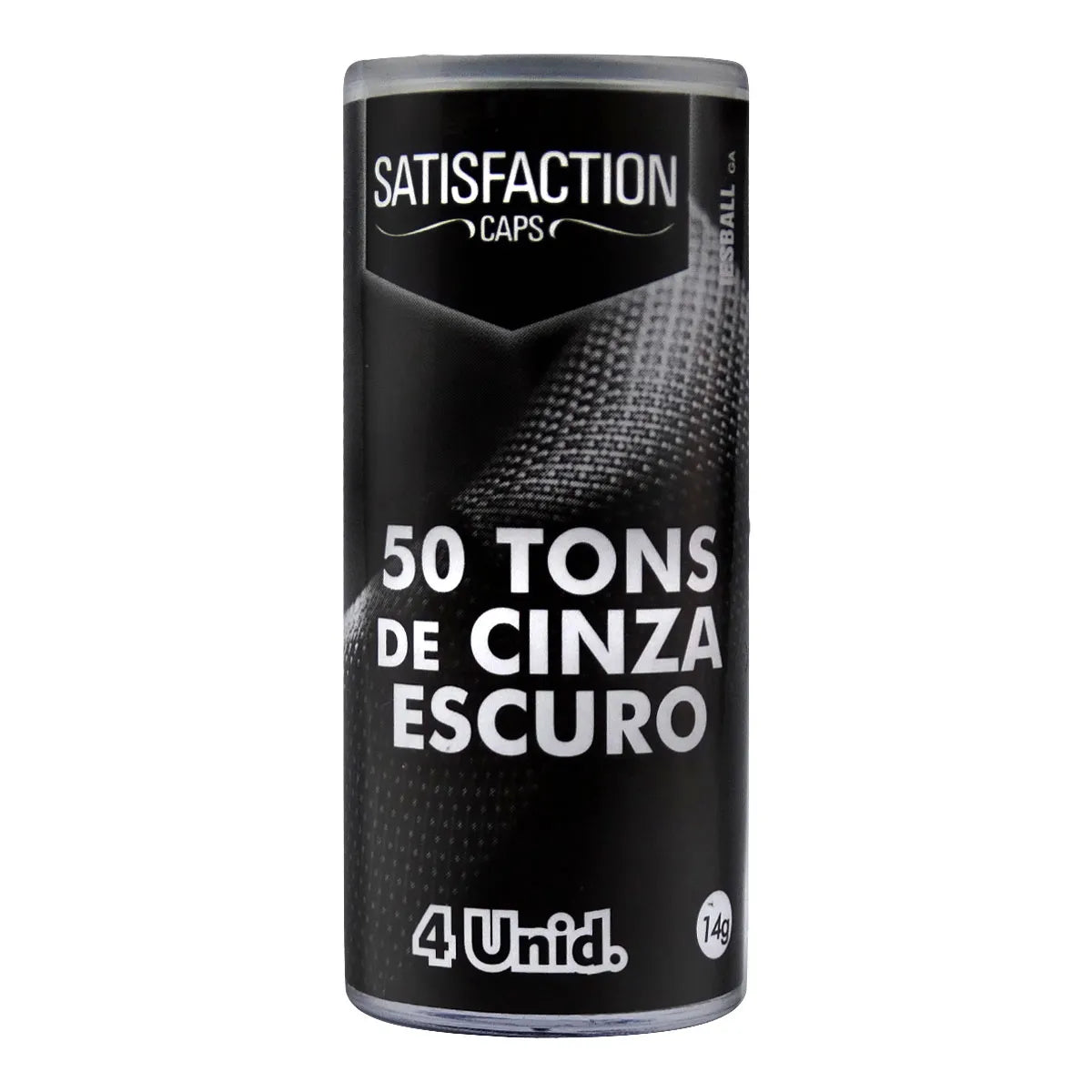 Bolinha Funcional 50 Tons De Cinza Escuro - 3un