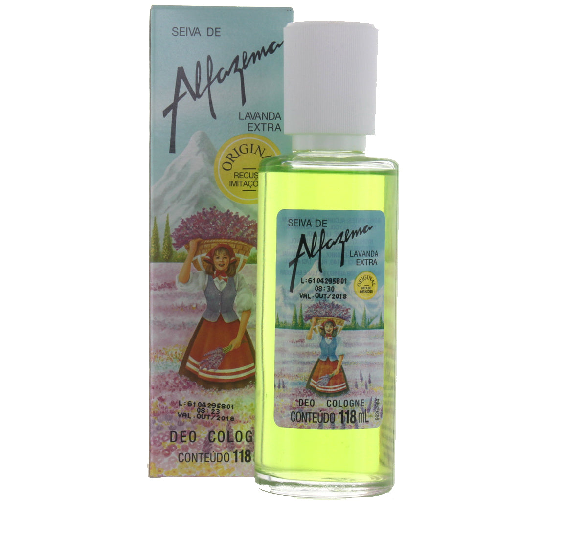 Alfazema Colônia Seiva Lavanda - 118ml