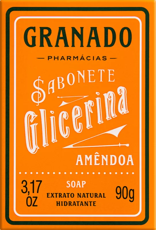 Sabonete Granado Glicerina Amêndoa - 90g