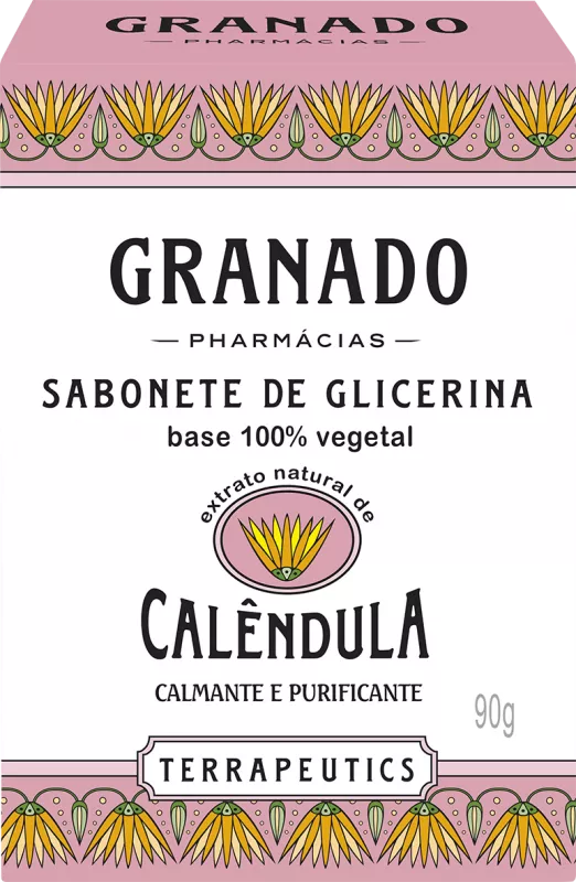 Sabonete Granado Glicerina Calêndula Terrapeutics - 90g