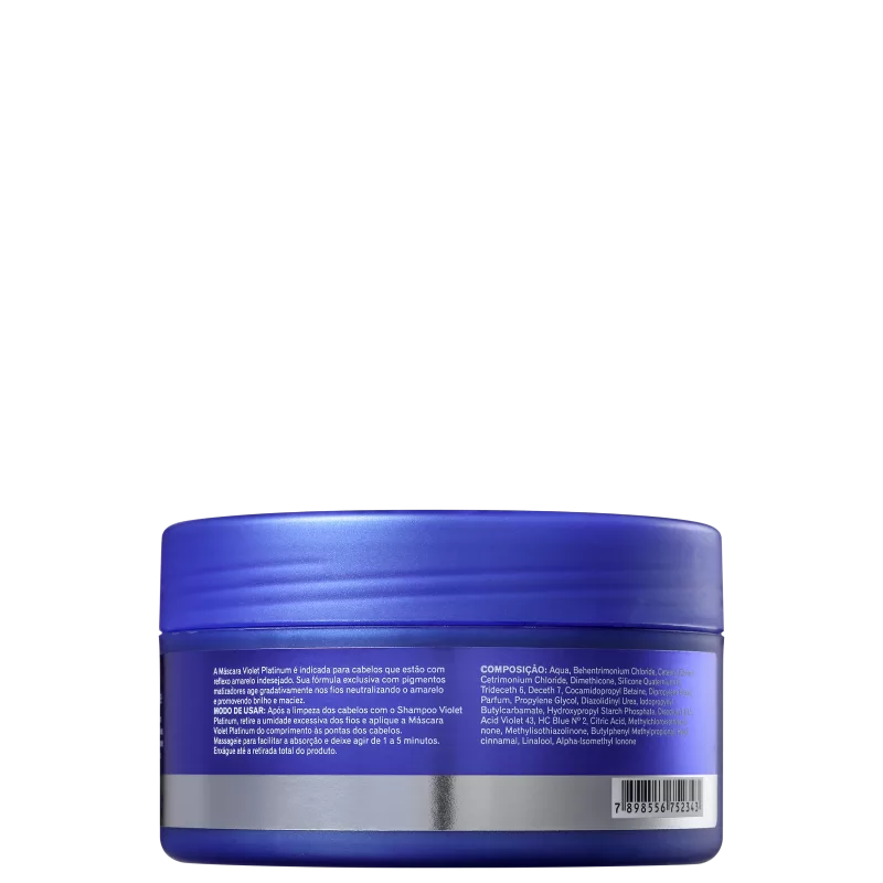 Lowell Violet Platinum - Máscara Matizadora 240g