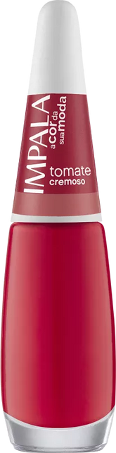 Esmalte impala comercial 7,5ml a cor da sua moda tomate cremoso