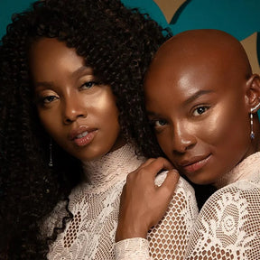 Pó Facial translúcido para peles negras retintas - Você é Amada - 15g