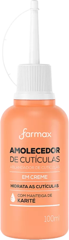 Amolecedor de Cutícula Farmax Creme - 100ml