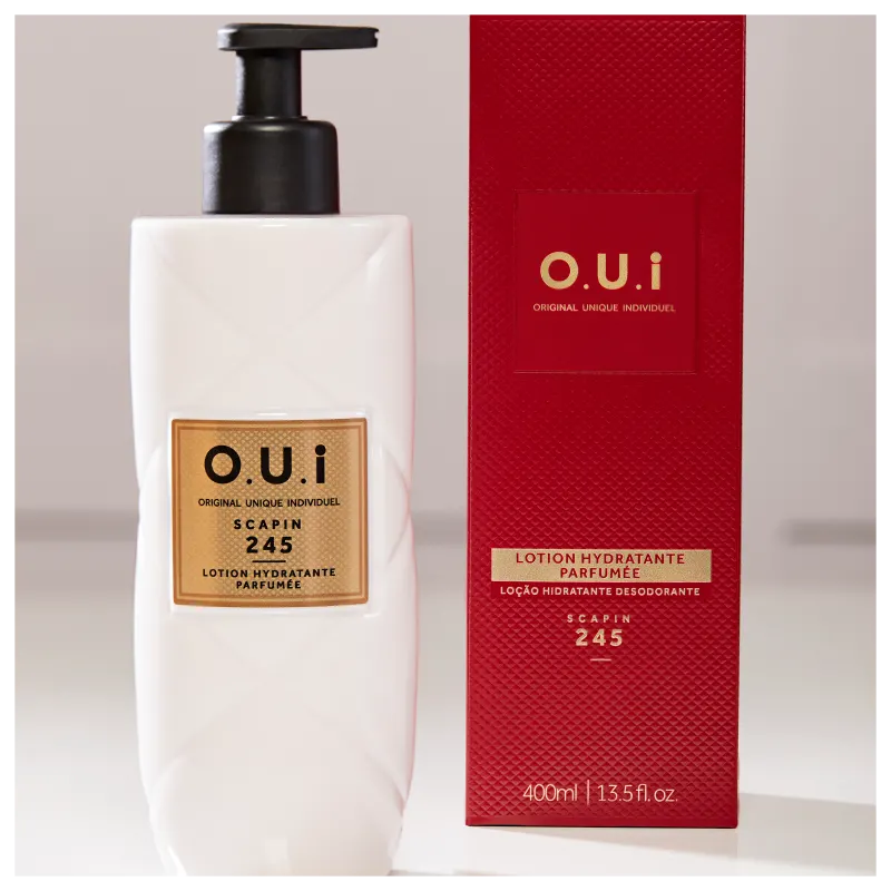 O.U.i Scapin 245 - Moisturising Deodorant Body Lotion 400ml