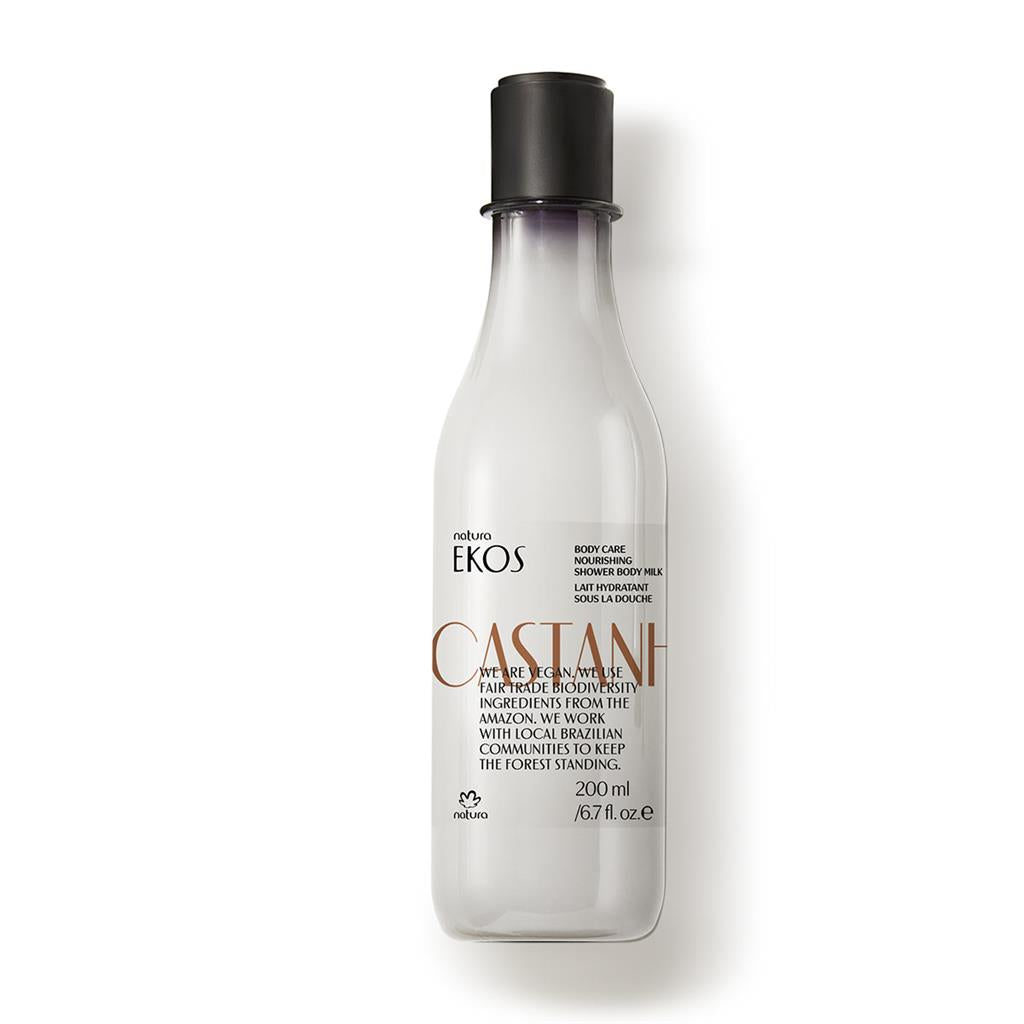 Ekos Castanha Shower Body Milk 200ml - Natura