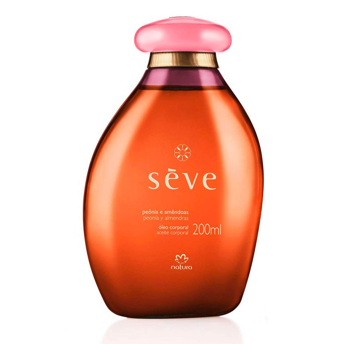 Seve Moisturising Body Oil Peonia e Amendoas 200 ml - Natura 