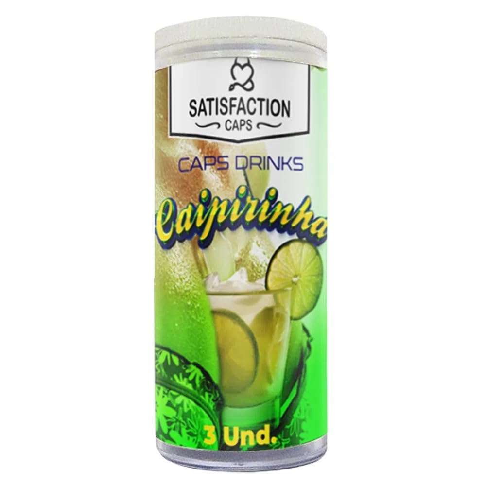 Bolinha Caps Drinks Caipirinha Satisfaction - 03un