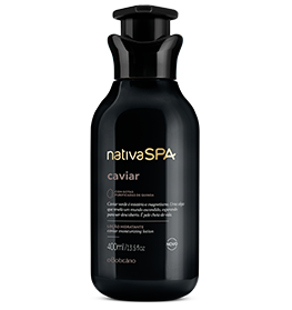 Nativa SPA Caviar Moisturizing Body Lotion 400ml - O Boticario 