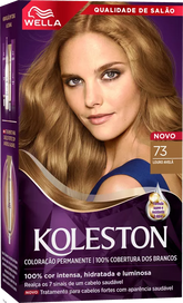 COLORAÇÃO KOLESTON KIT 0073 LOURO AVELÃ