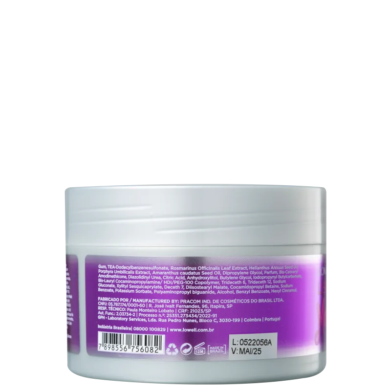 Lowell Liso Mágico - Moisturizing Mask 240gr