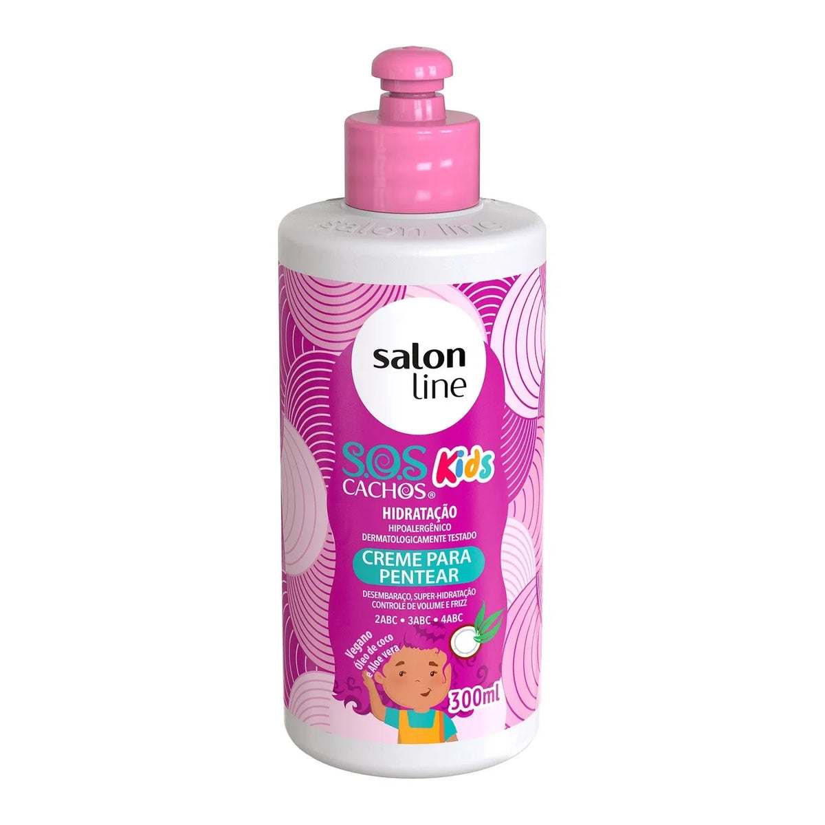 SOS Cachos Kids Hidratação Leave-in - Salon Line 300ml
