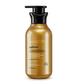 Nativa SPA Quinoa Moisturizing Body Lotion 400ml - O Boticario 