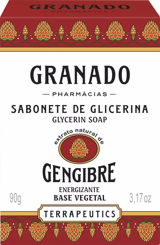 Sabonete Granado Glicerina Gengibre Terrapeutics - 90g