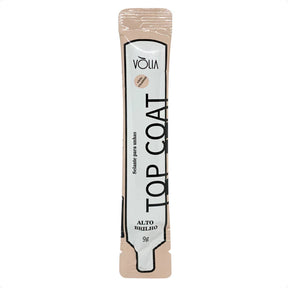 Top coat Volia sachê Selante para unhas Clear Refil 9g