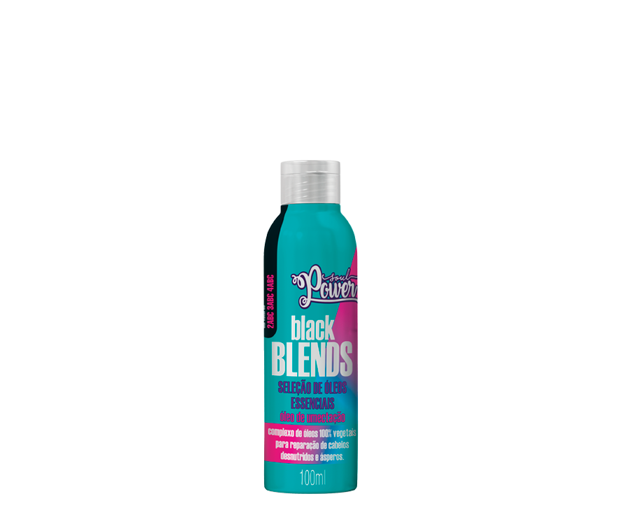Óleo de Umectação Black Blends Soul Power - 100ml