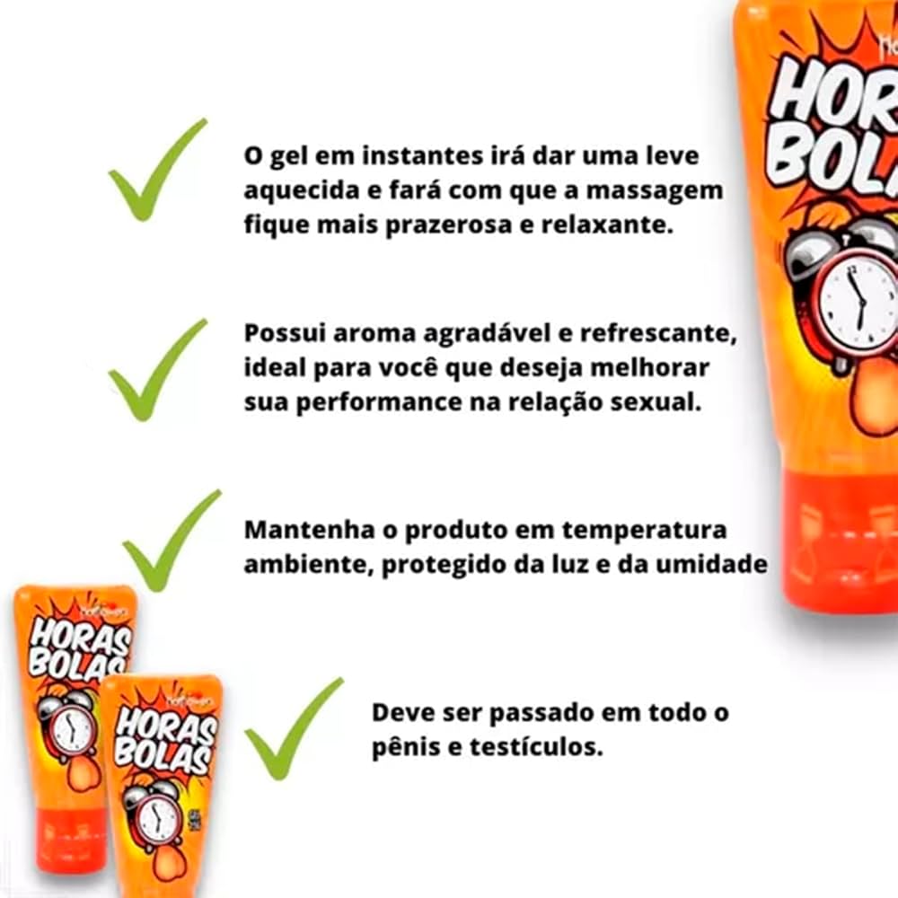 Gel Retardante Horas Bolas Hot Flowers -15g