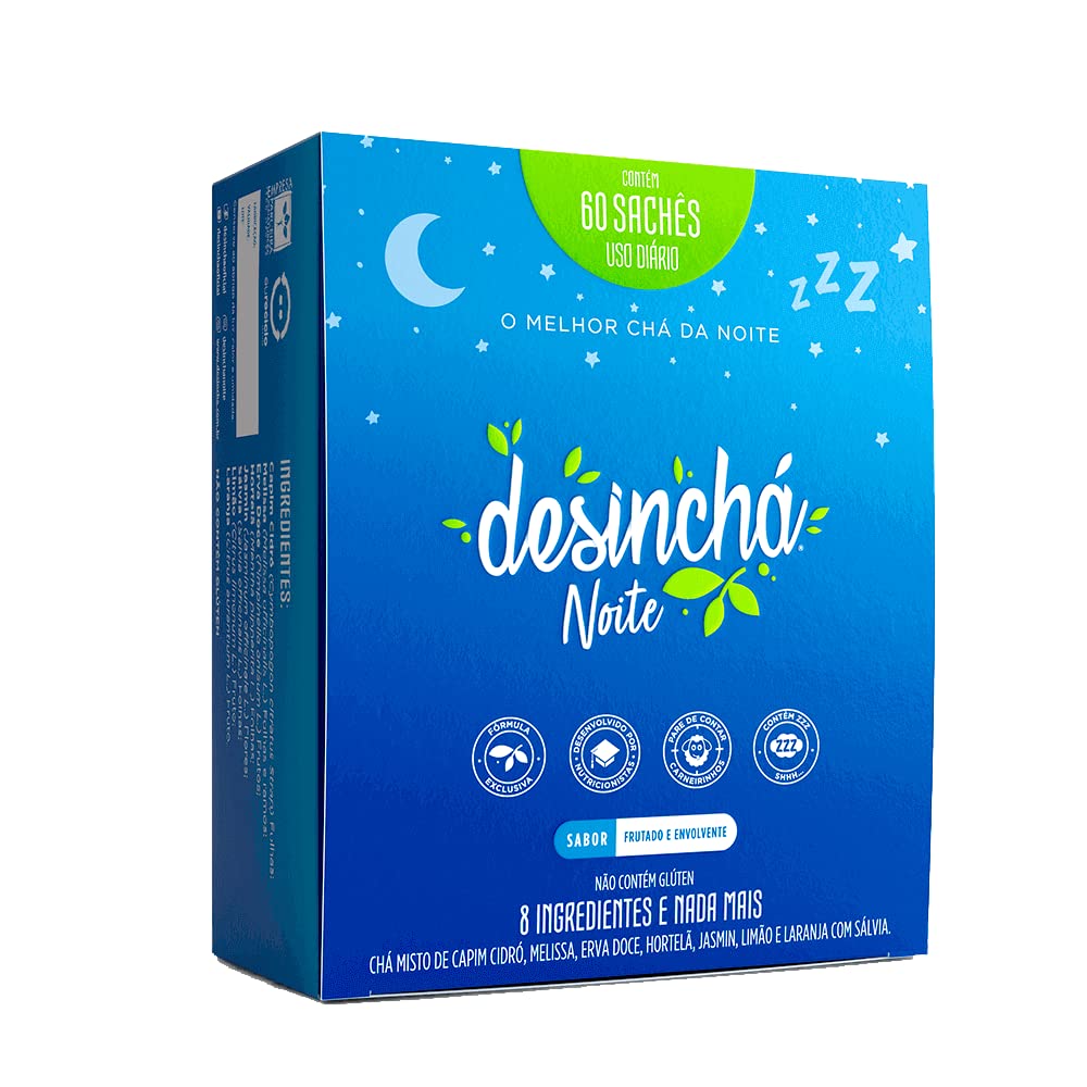 Desinchá Noite - 60 Sachês